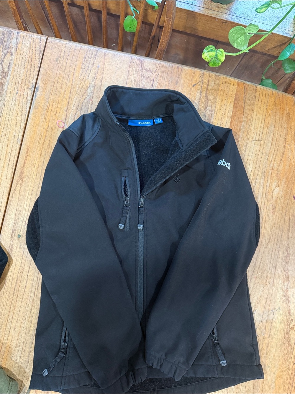 Reebok Women's Black Utility Softshell Jacket
